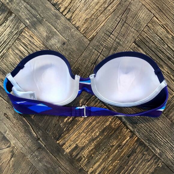 NWOT Adidas Convertible Bandeau Swim Top - Med - Picture 7 of 8